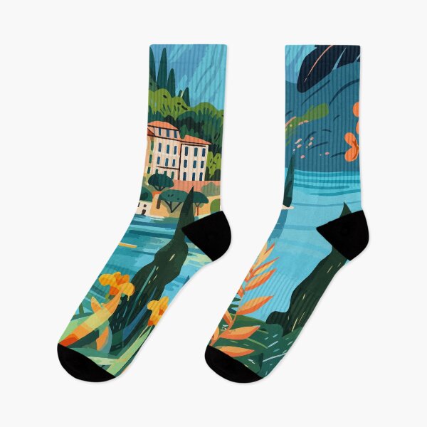 Item preview, Minimalist Lake Garda Nature Lombardy Italy designed and sold by LVTFCOarts.
