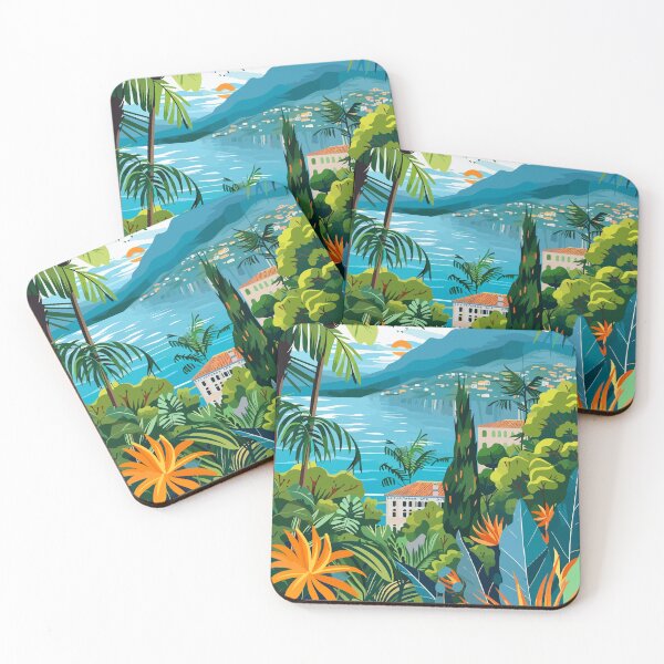 Item preview, Minimalist Lake Garda Lombardy Italy Graphic designed and sold by LVTFCOarts.