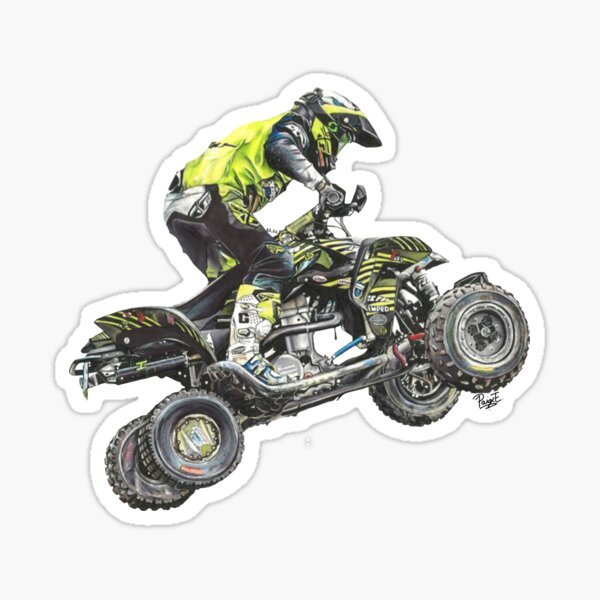 Atv Stickers | Redbubble