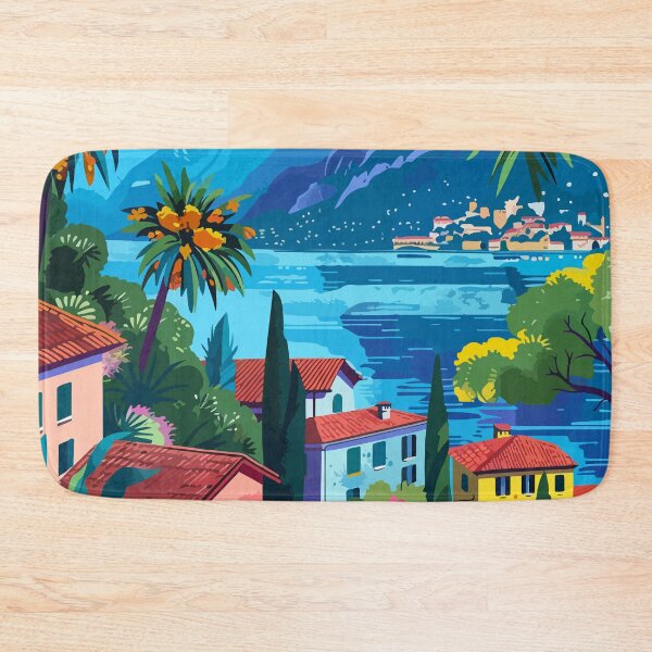 Item preview, Lake Garda Italy Minimalist designed and sold by LVTFCOarts.