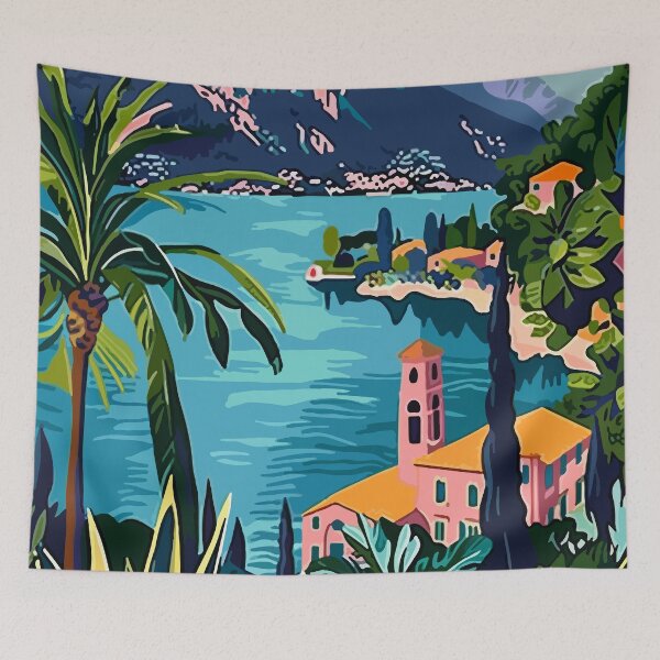 Item preview, Lake Garda Art Aesthetic designed and sold by LVTFCOarts.