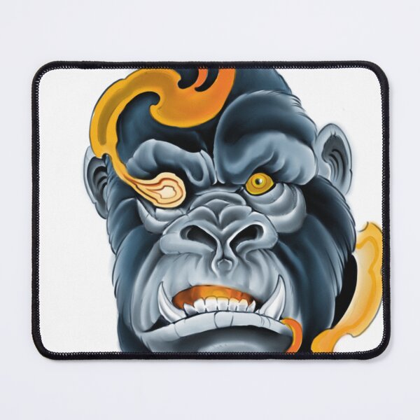 Item preview, Gorilla in flames designed and sold by Xgeekx1.