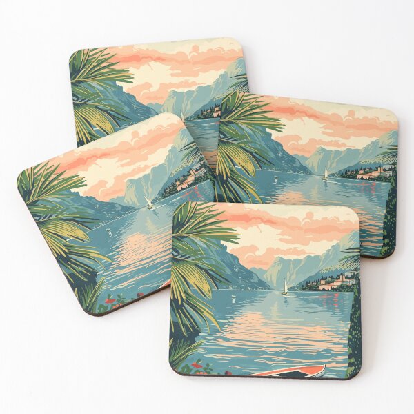 Item preview, Lake Garda Art Italy Lombardy designed and sold by LVTFCOarts.