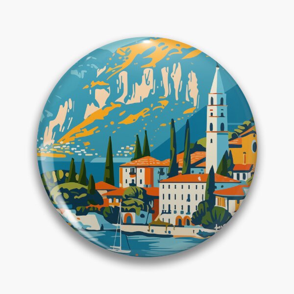 Item preview, Lake Garda Lombardy Italy Aesthetic designed and sold by LVTFCOarts.