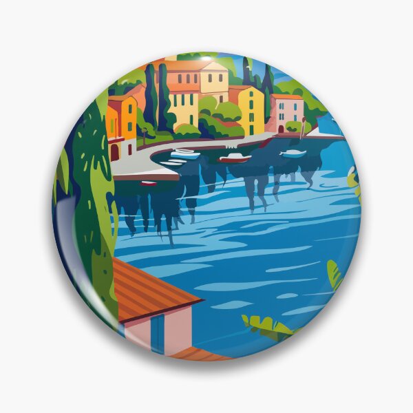 Item preview, Lake Garda Lombardy Art Aesthetic designed and sold by LVTFCOarts.