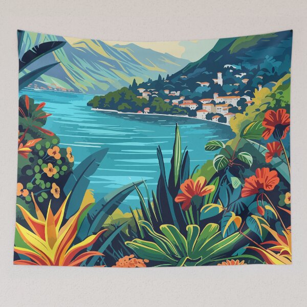 Item preview, Art Italy Lake Garda designed and sold by LVTFCOarts.