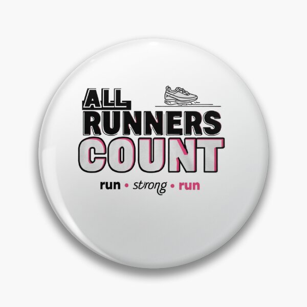 Item preview, All Runners Count Gift For Runners & Joggers  designed and sold by studiopekepeke.