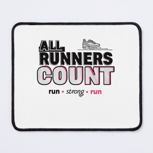 Item preview, All Runners Count Gift For Runners & Joggers  designed and sold by studiopekepeke.