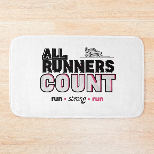 Item preview, All Runners Count Gift For Runners & Joggers  designed and sold by studiopekepeke.