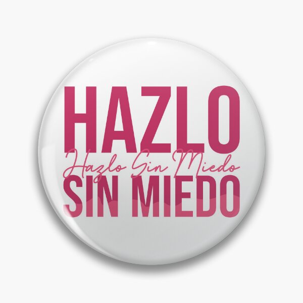 Item preview, Hazlo sin miedo sticker designed and sold by DesignPMG.