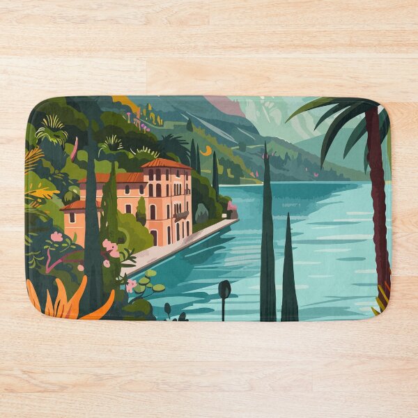 Item preview, Lombardy Italy Aesthetic Lake Garda designed and sold by LVTFCOarts.