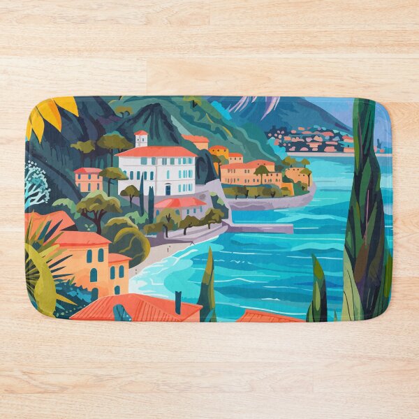 Item preview, Lombardy Art Aesthetic Lake Garda designed and sold by LVTFCOarts.