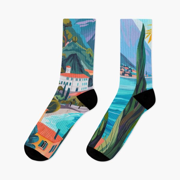 Item preview, Lombardy Art Aesthetic Lake Garda designed and sold by LVTFCOarts.
