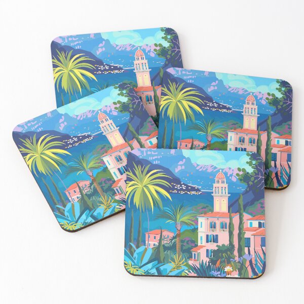 Item preview, Lake Garda Italy Art Illustration designed and sold by LVTFCOarts.