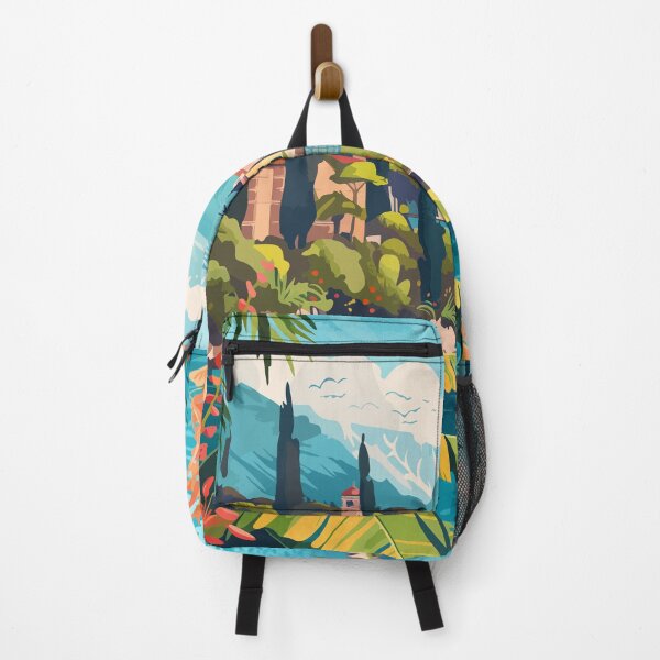 Item preview, Lake Garda Art Italy Illustration designed and sold by LVTFCOarts.