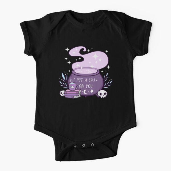 Witch Cauldron | Nikury Short Sleeve Baby One-Piece