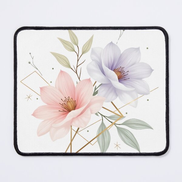 Item preview, Elegant Boho Watercolor Floral Design – Abstract Flower Art designed and sold by AdaMerch.