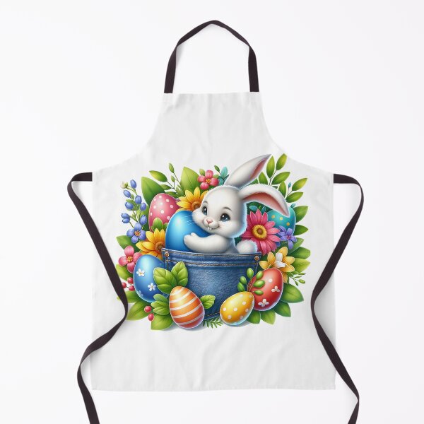 Artikelvorschau, Niedlicher Hase in Jeanstasche mit Ostereiern - Lebendiger Stil entworfen und verkauft von lojadpop.