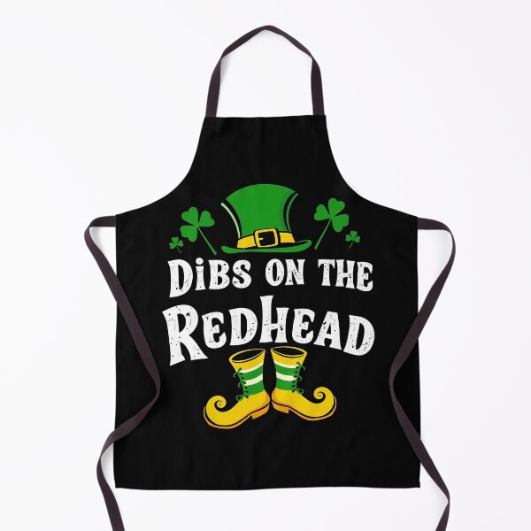 Item preview, Dibs on the Redhead - Funny St. Patrick’s Day designed and sold by svarupa.