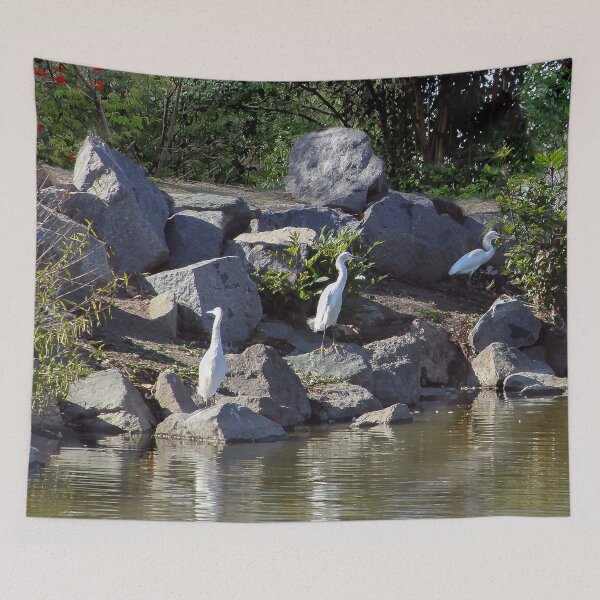 Item preview, Herons Taking a Walk designed and sold by heatherfriedman.