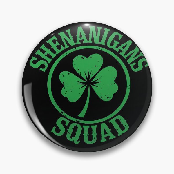 Item preview, Shenanigans Squad st patricks day Shamrock designed and sold by svarupa.
