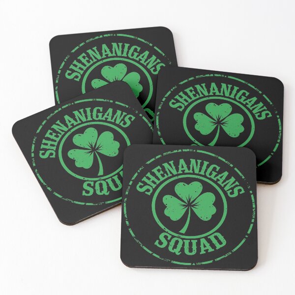 Item preview,  Shenanigans Squad st patricks day Shamrock designed and sold by svarupa.