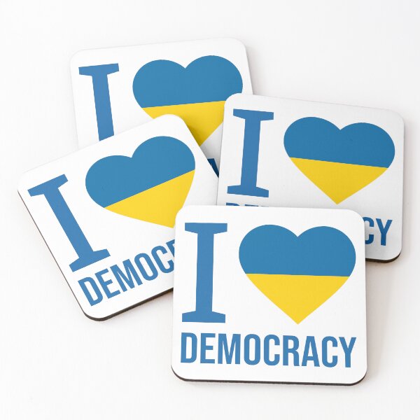 Item preview, I love democracy  designed and sold by Rachel the Artist .