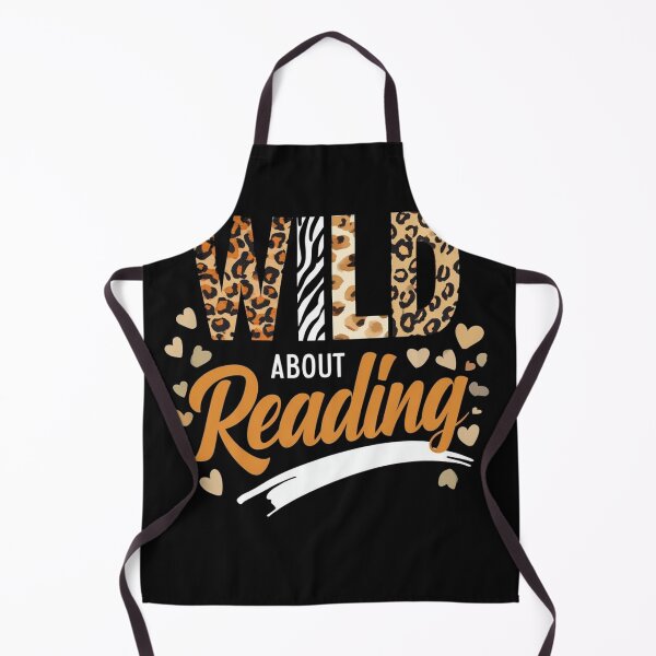 Item preview, Wild About Reading Books Readers Lovers Bookworm Library Day designed and sold by studiopekepeke.