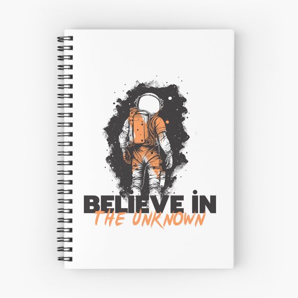 Item preview, Believe in the Unknown - Astronaut Space Exploration designed and sold by DARK_NOVA.