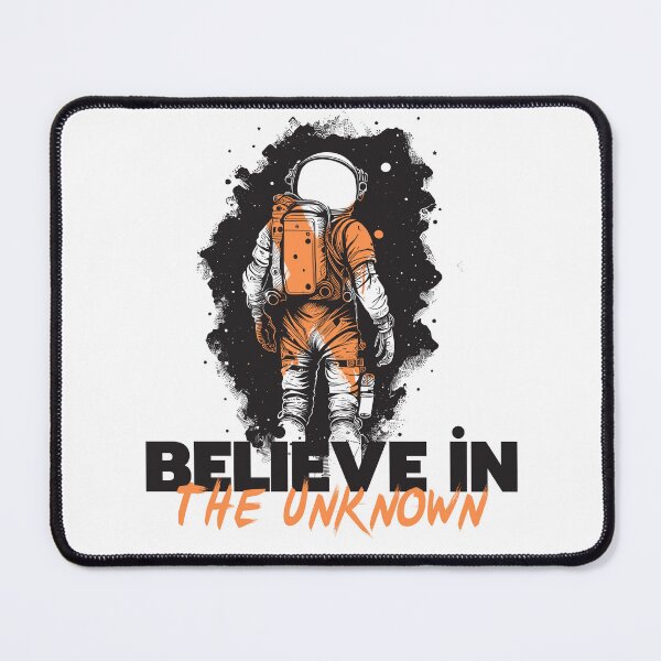 Item preview, Believe in the Unknown - Astronaut Space Exploration designed and sold by DARK_NOVA.