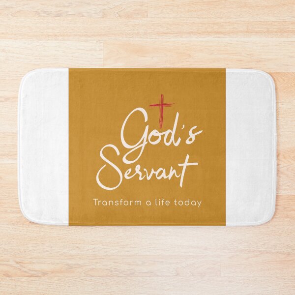 Item preview, God's Servant Transform a Life Today Red Cross  designed and sold by Upspire (Uplifting + Inspiring) Designs.