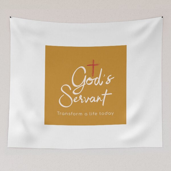 Item preview, God's Servant Transform a Life Today Red Cross  designed and sold by Upspire (Uplifting + Inspiring) Designs.