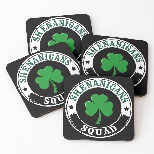 Item preview, Shenanigans Squad st patricks day Shamrock designed and sold by svarupa.