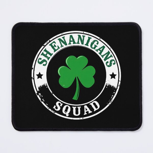 Item preview, Shenanigans Squad st patricks day Shamrock designed and sold by svarupa.