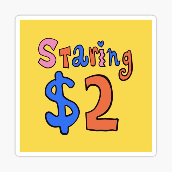 Item preview, Staring $2 for disabled people designed and sold by heyitsleonard.