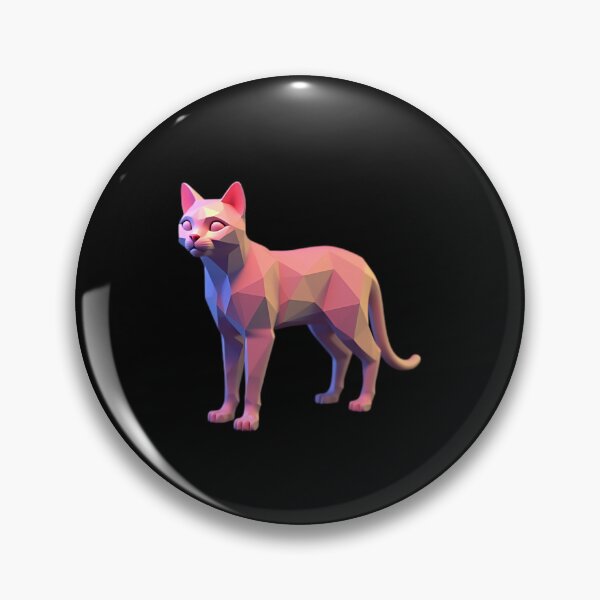 Item preview, 3D Pixel Cat Art designed and sold by macadolie.
