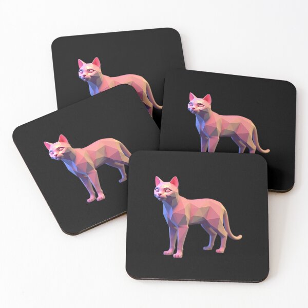 Item preview, 3D Pixel Cat Art designed and sold by macadolie.