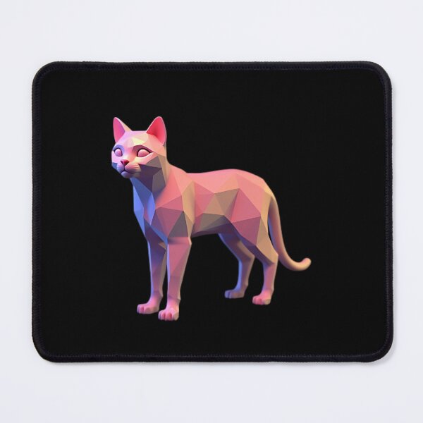 Item preview, 3D Pixel Cat Art designed and sold by macadolie.