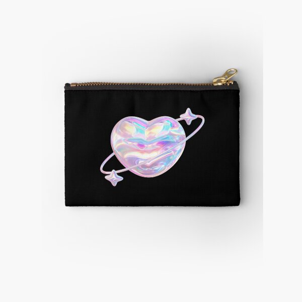 Item preview, holographic heart designed and sold by PeachyLitchi.