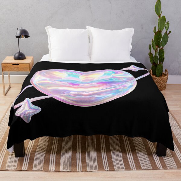 Item preview, holographic heart designed and sold by PeachyLitchi.