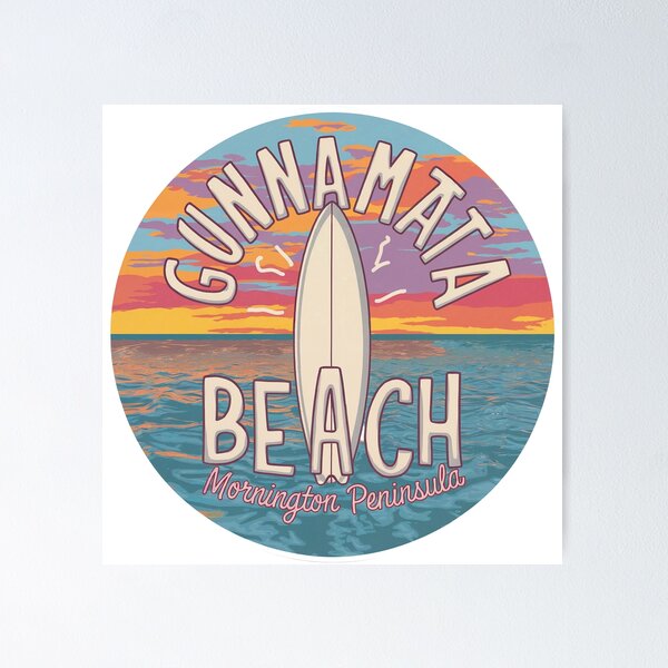 Item preview, Gunnamatta  Beach designed and sold by Random Designs.