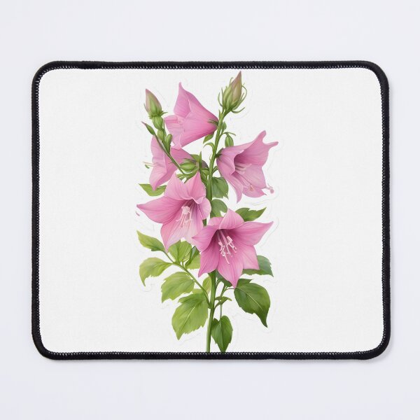 Item preview, Pink Bellflower designed and sold by HOMETOWN86.