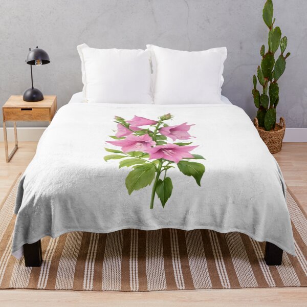 Item preview, Pink Bellflower designed and sold by HOMETOWN86.