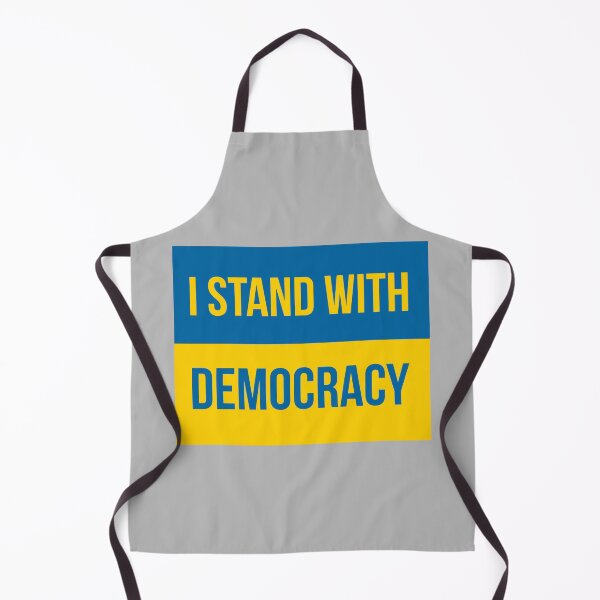 Item preview, I stand with democracy Ukraine flag design  designed and sold by Rachel the Artist .