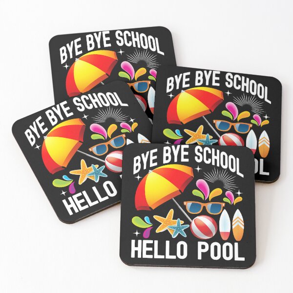 Item preview, Bye Bye School Hello Pool Hello Summer T-Shirt designed and sold by KGN  CREATIVITY.