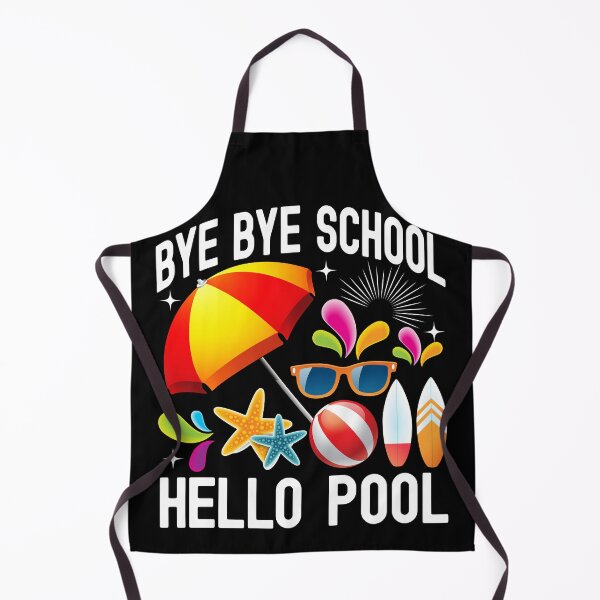 Item preview, Bye Bye School Hello Pool Hello Summer T-Shirt designed and sold by KGN CREATIVITY.