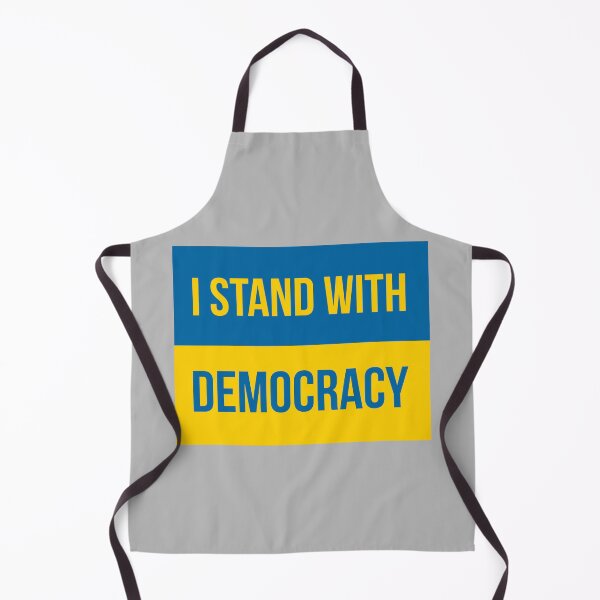 Item preview, I stand with democracy Ukraine flag design  designed and sold by Rachel the Artist .