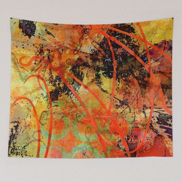 Item preview, Fire Abstract designed and sold by ViaARTfactory.