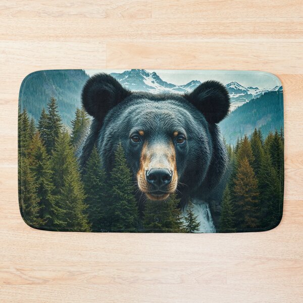 Item preview, Black Bear and Wilderness Valley designed and sold by Skye Ryan-Evans.