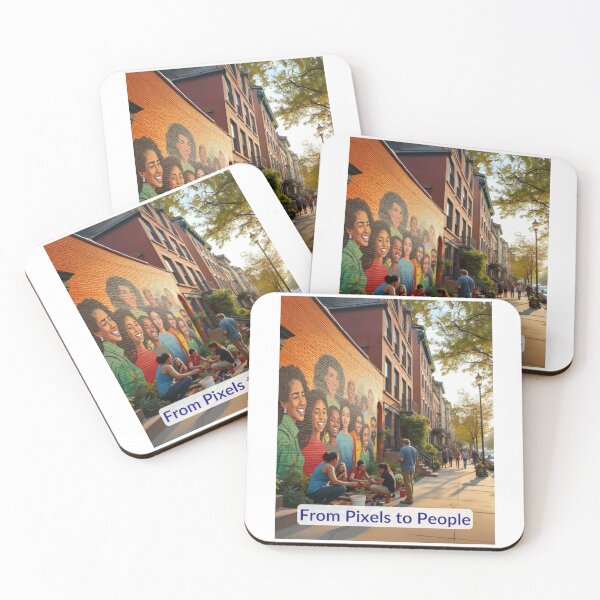Item preview, From Pixels to People: Building Real Community designed and sold by Make It A Better Day.